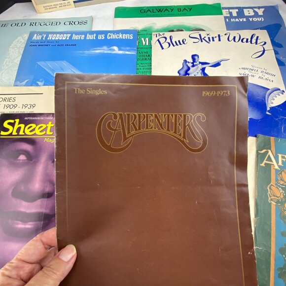 Vintage Music and Lyric Sheets Books Mixed Lot of 11 - Picture 4 of 10